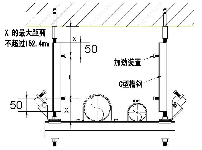 支架抗震方案施工图_抗震支架方案书_抗震支架施工方案