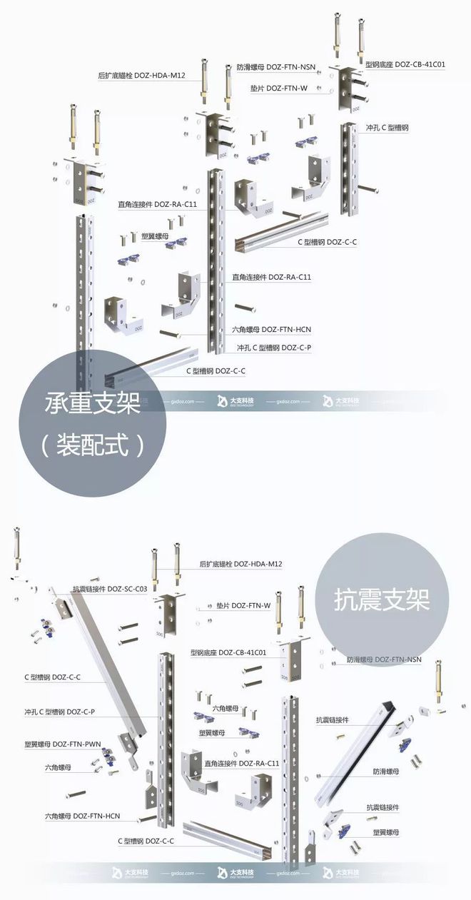 成品支吊架规范_支吊架的种类_成品支吊架与装配式支架区别