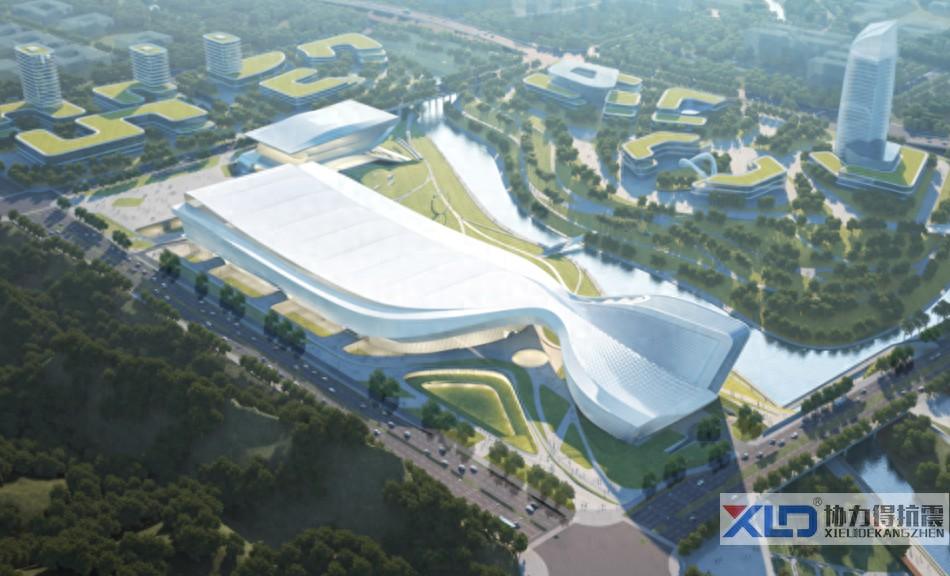 大理宜昌抗震支架、成品支架：宜昌三峡游客服务中心改造升级项目