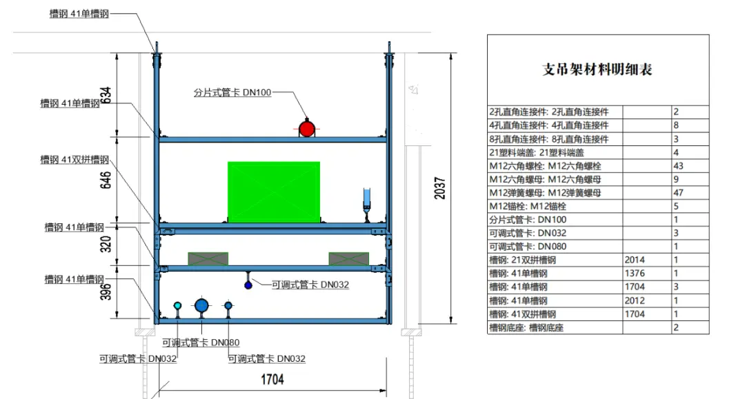 成品支吊架功能_成品支吊架功能有哪些_成品支吊架功能介绍